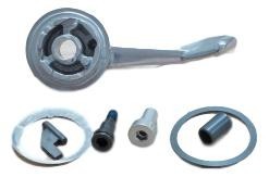 07-09 X9 Pull Lever Assy, Right New - Silver Ultimate FactoryBikes foto