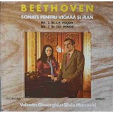 Disc vinil, LP. SONATE PENTRU VIOARA SI PIAN NR.2 IN LA MAJOR. NR.7 IN DO MINOR-LUDWIG VAN BEETHOVEN, VALEN-218225