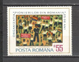 Romania.1974 25 ani organizatia de pionieri CR.286, Nestampilat