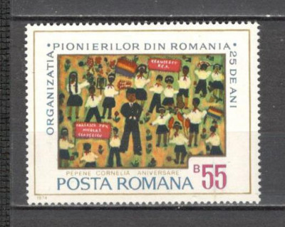 Romania.1974 25 ani organizatia de pionieri CR.286 foto