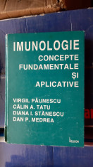 IMUNOLOGIE CONCEPTE FUNDAMENTALE SI APLICATIVE PAUNESCU TATU MEDREA foto