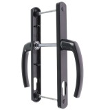 Maner usa PVC, cu sild, Filiz, pentru cilindru, aluminiu, gri antracit, 92 mm