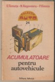 Acumulatoare pentru vehicule