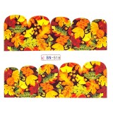 Cumpara ieftin Tatuaj Unghii LUXORISE Fall Leaves, BN-516, LUXORISE Nail Art