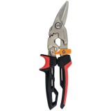 Foarfeca pentru tabla Fiskars PowerGear, 1027209, taietura pe stanga, 248 mm