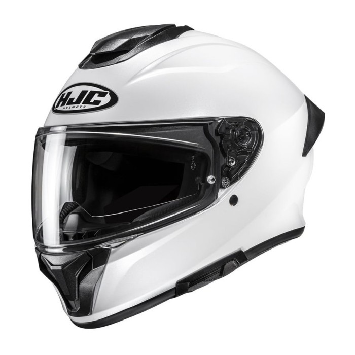 MBS Casca HJC C71 Solid, Alb perlat, L, Cod Produs: HJC185129L