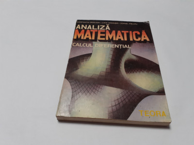 Analiza Matematica. Calcul Diferential - Constantin Dragusin, Lucia Dragusin foto