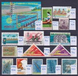 Lot filatelic Sport / Canotaj &amp; Caiac-Canoe - Coliță Guineea Ecuatorială (Munich '72) - A991