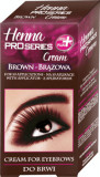 Henna Vopsea cremă pentru spr&acirc;ncene Brown, 15 ml