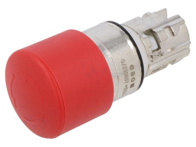 Comutator de siguranță 22mm, roșu foto