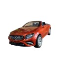 Macheta replica Mercedes-Benz E-Klasse Cabrio 10 cm, caramiziu