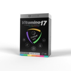 Vitamino17 | Complex 17 Vitamine &amp; Minerale | Energie, Imunitate, Oase | 60 cpr | HUMANCARE