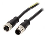Cablu Senzori Automatizări M12-M12 5m, MOLEX