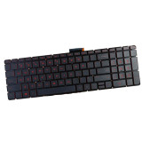 Tastatura Laptop, HP, Pavilion 250 G6, 256, 17-G, 17AB, M6-AR, M7-N, iluminata, layout US, rosie