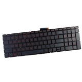 Tastatura Laptop, HP, Pavilion 15-BC, 15-AR, 15-AB, 15-AK, 15-AS, 15-AE, 15Z-AB, 15T-AB, 15-AU, 15-AX, 15-AW, 15-AN, 15-AH, iluminata, rosie, layout U