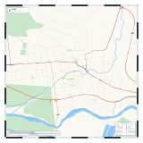 Cumpara ieftin Harta decorativa pentru perete Aleșd, Stil Clasic, 100x100 cm, PVC