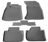 Covorase Cauciuc Premium Stil Tavita Audi Q5 2017-2023 Seintex Negre Interior Auto
