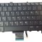 Tastatura Laptop, Dell, Latitude E7440, P40G, P40G001, iluminata, neagra, layout US