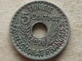 TUNISIA-5 CENTIMES 1920