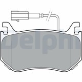 Set placute frana spate DELPHI, Alfa Romeo Stelvio (949 ), 12.2016-, spate; puntea spate