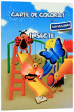 Carte de colorat cu abtibilduri - Insecte |, Ars Libri
