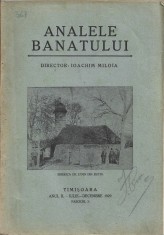 C9089N Analele Banatului, 3/1929 foto