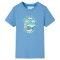 Tricou pentru copii, albastru mediu, 128