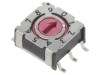 &Icirc;ntrerupător codificare DEC/BCD 10 Poz SMD 80m&Omega;