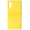 Husa Silicon Galben Samsung Galaxy Note 10 Plus, High Copy, Protectie Premium