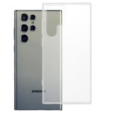 Husa islim compatibila cu samsung galaxy s22 ultra, cristal htpmag, flexibila, transparent