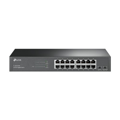 Switch 16 porturi RJ45 Gigabit, Unmanaged, 1U - TP-Link TL-SG1016D