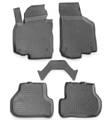 Covorase presuri cauciuc Premium Seintex stil tavita Seat Toledo III 2004-2009 foto