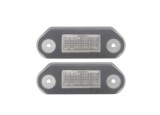 Set 2 buc lampa numar VW GOLF III (1H) (Hatchback), 08.1991-04.1999 Hatchback, partea stanga=dreapta, lentila plastic; LED; TUNING,