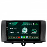 Cumpara ieftin Navigatie Smart Fortwo (2010-2015), Android 12, A-Octacore 4GB RAM + 64GB ROM, 9 Inch - AD-BGA9004+AD-BGRKIT409