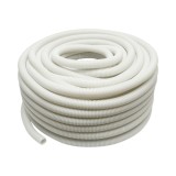 Tub flexibil copex 25mm fara fir, ignifug din polietilena Hdpe, 320N gri 50m/rola