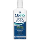 Apă de gură ClōSYS Ultra Sensitive fără aromă și alcool, pentru sensibilitate orală, 946 ml