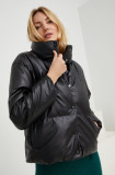 Cumpara ieftin Answear Lab geaca femei, culoarea negru, de iarna, oversize