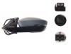 Oglinda exterioara Skoda Superb (3v), 05.2015-06.2024, stanga, reglaj electric; grunduita; incalzit; sticla convexa; geam cromat; rabatabil; 16 gauri
