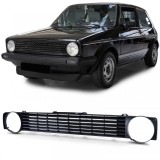 Grila sport fara emblema neagra, potrivita pentru VW Golf 1 + Cabrio + Caddy Performance AutoTuning