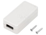 Carcasă USB ABS Gri 25x50x15.5mm