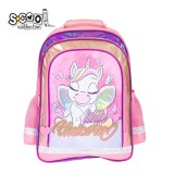 Ghiozdan ergonomic LITTLE UNICORN, 40.5x29x13.5 cm - S-COOL, S-COOL / OFFISHOP