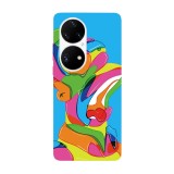 Husa compatibila cu Huawei Nova Y70 model Homer Simson art, Silicon, TPU, Viceversa, Transparent, Carcasa