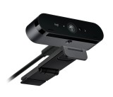Camera Web Logitech BRIO 4K, 13 MP, rezolutie video 4K, USB-C, Negru