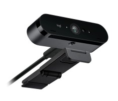 Camera Web Logitech BRIO 4K, 13 MP, rezolutie video 4K, USB-C, Negru