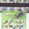40-VANUATU 2012-Pasari-Serie completa de 12 timbre nestampilate si bloc MNH