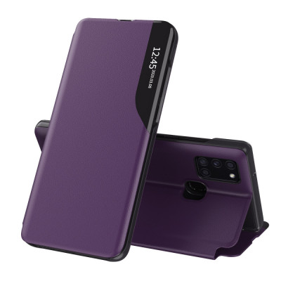 Husa pentru Samsung Galaxy A21s, Techsuit eFold Series, Purple foto