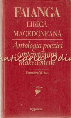 Falanga. Lirica Macedoneana. Antologia Poeziei Contemporane Make foto