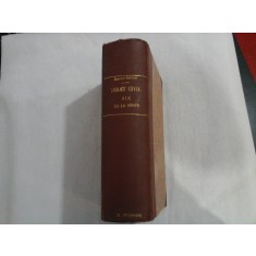 TRAITE THEORIQUE ET PRATIQUE DE DROIT CIVIL - G. BAUDRY- LACANTINERIE - 1908 - (de la vente et de l&#039;echange)