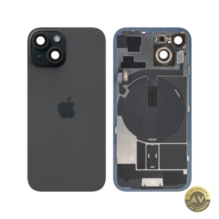 Capac Baterie Apple iPhone 15 Negru Swap
