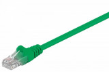 Cablu retea UTP cat 5e 0.25m Verde, SPUTP002G